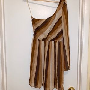 One Shoulder Party Dress